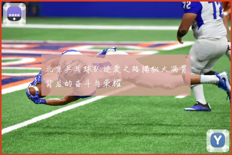 北京乒乓球队逆袭之路揭秘大满贯背后的奋斗与荣耀